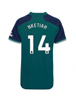 Arsenal Eddie Nketiah #14 Ausweichtrikot für Frauen 2023-24 Kurzarm